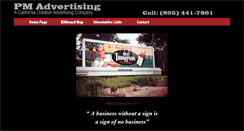 Desktop Screenshot of centralcoastbillboards.com
